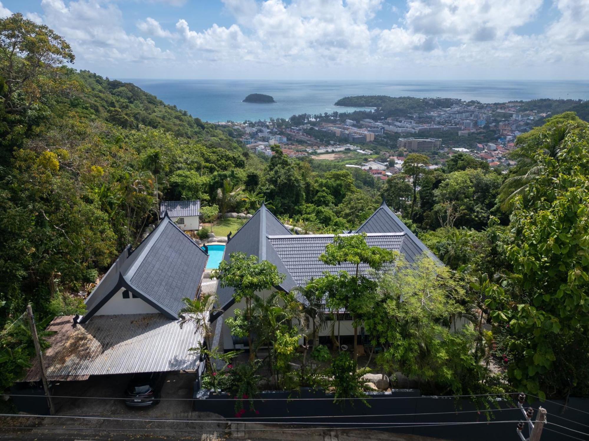 Villa Olympus Ocean Vista Kata Beach Ban Kata Exterior photo